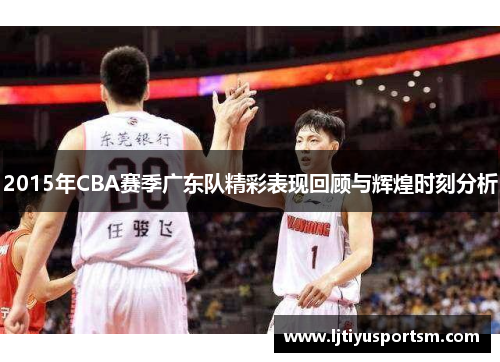 2015年CBA赛季广东队精彩表现回顾与辉煌时刻分析